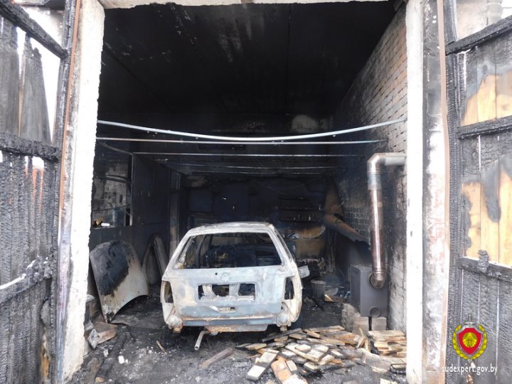 О том, что ремонт автомобиля может завершиться его уничтожением, брестчанин и подумать не мог