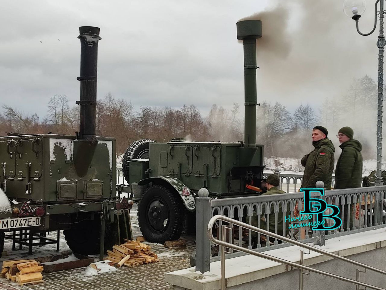 Второй зимний фестиваль «Брэсцкія забавы» проходит на набережной реки Мухавец