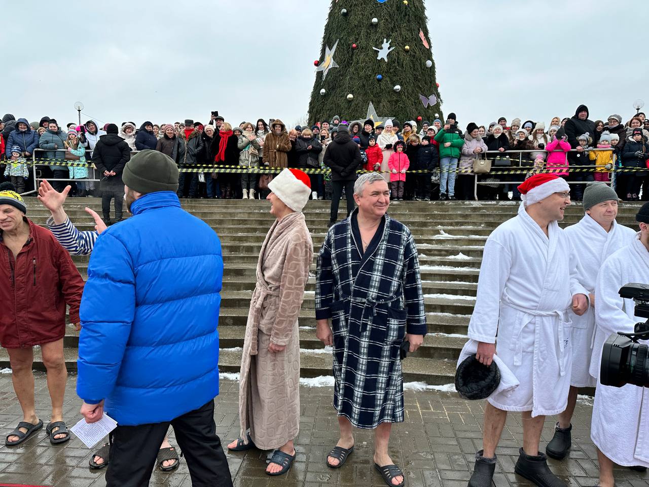 Зимний заплыв Бресте