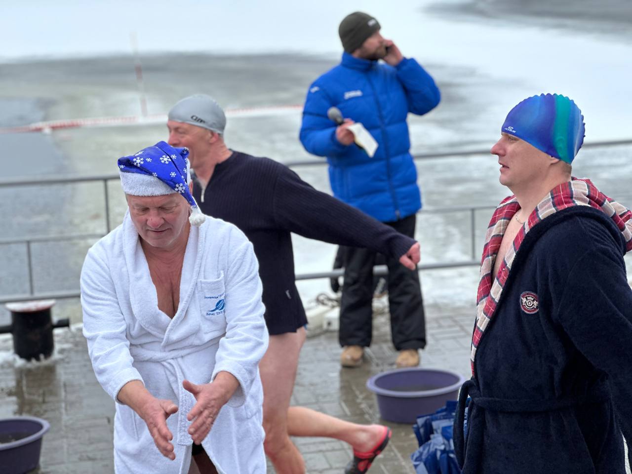 Зимний заплыв Бресте