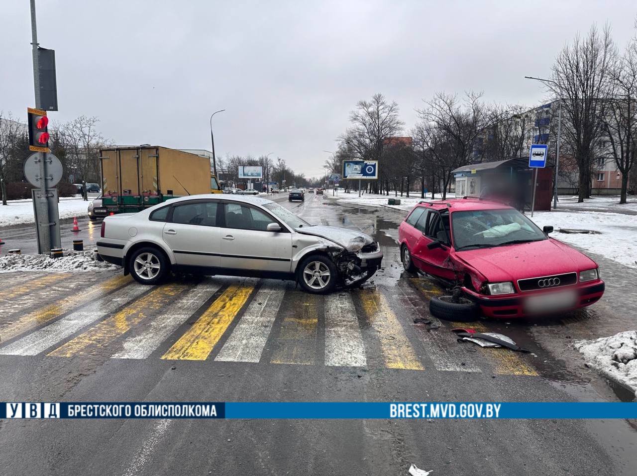 Стали известны подробности ДТП на С.Конституции в Бресте