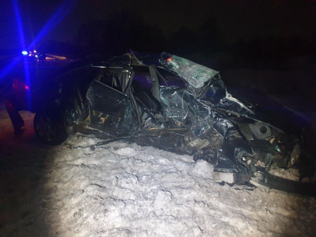 Лобовое ДТП произошло в Пинском районе