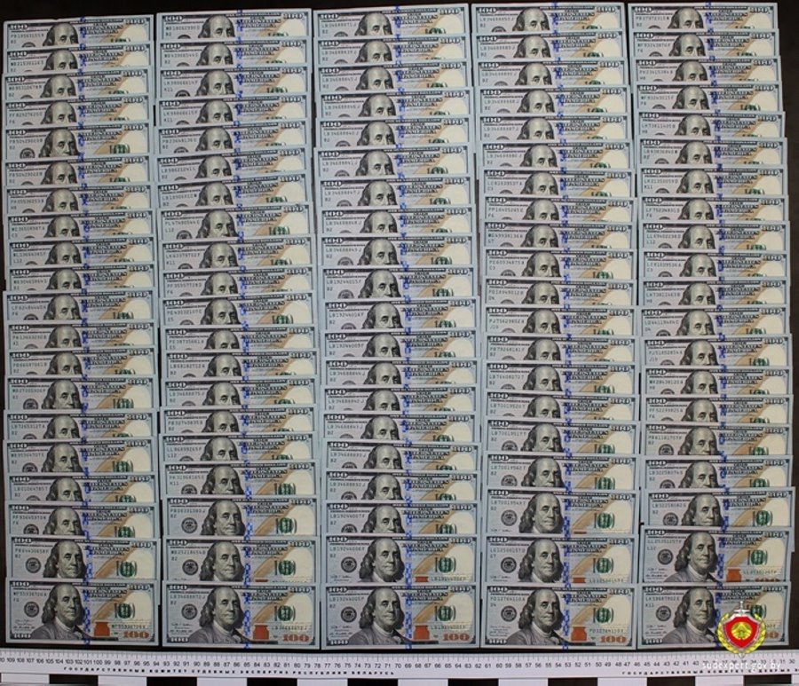 Россиянин приехал в Беларусь за автомобилем с пачками поддельных долларов