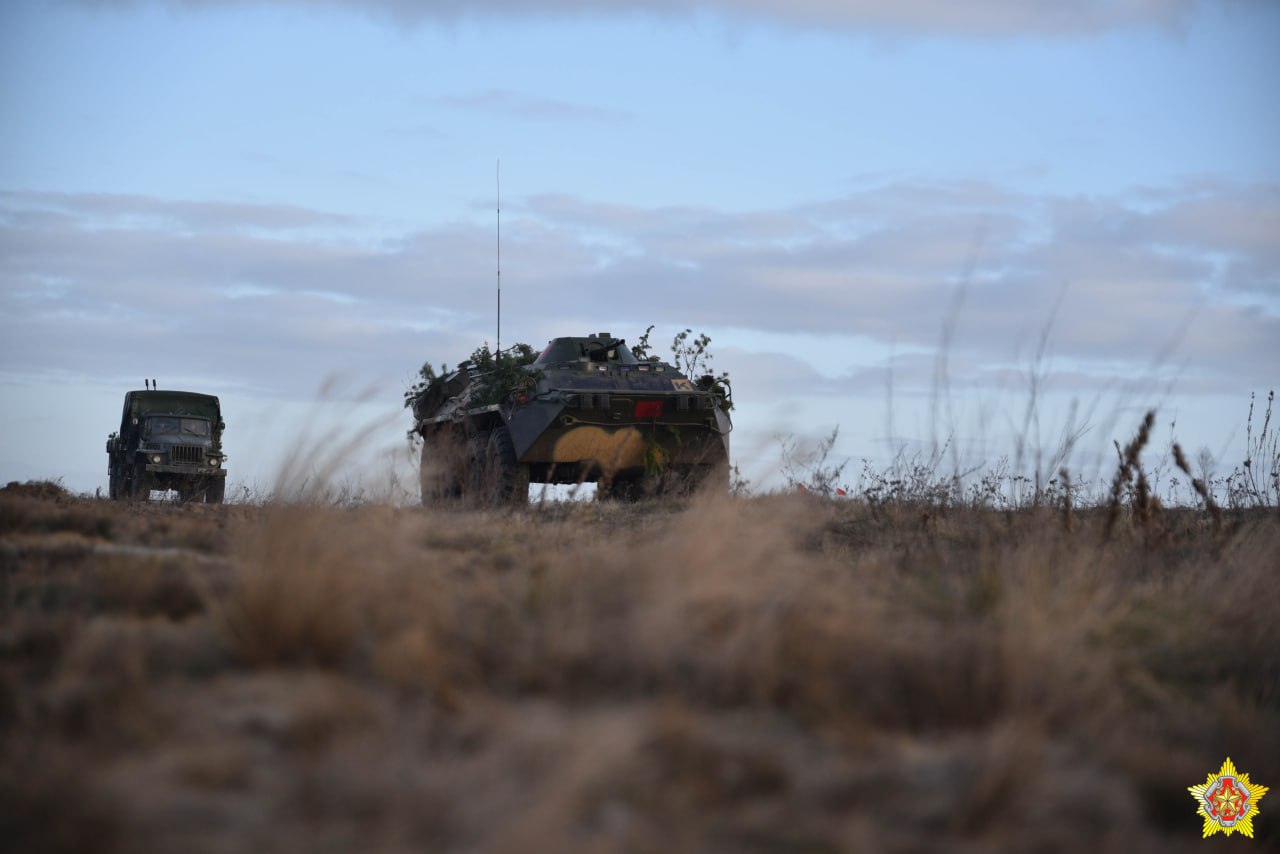 Учение для десантников 38-й десантно-штурмовой бригады прошло на полигоне Брестский