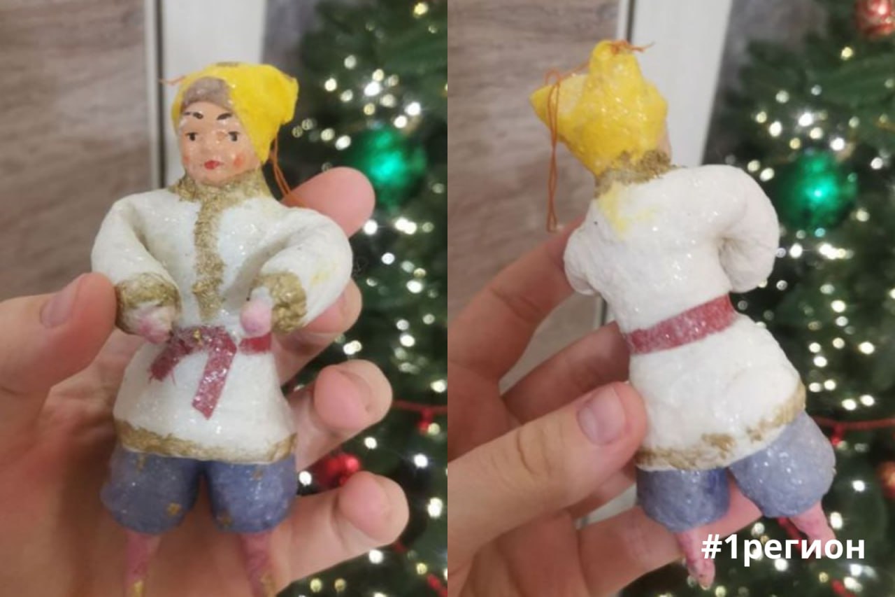 Старую елочную игрушку выставили на продажу в Барановичах