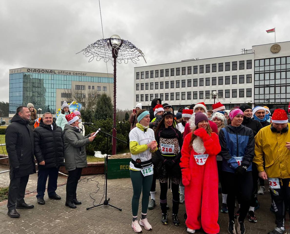 В Бресте прошел новогодний пробег