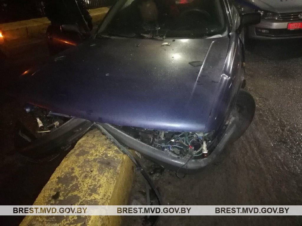 Брест: травмирована несовершеннолетняя пассажирка