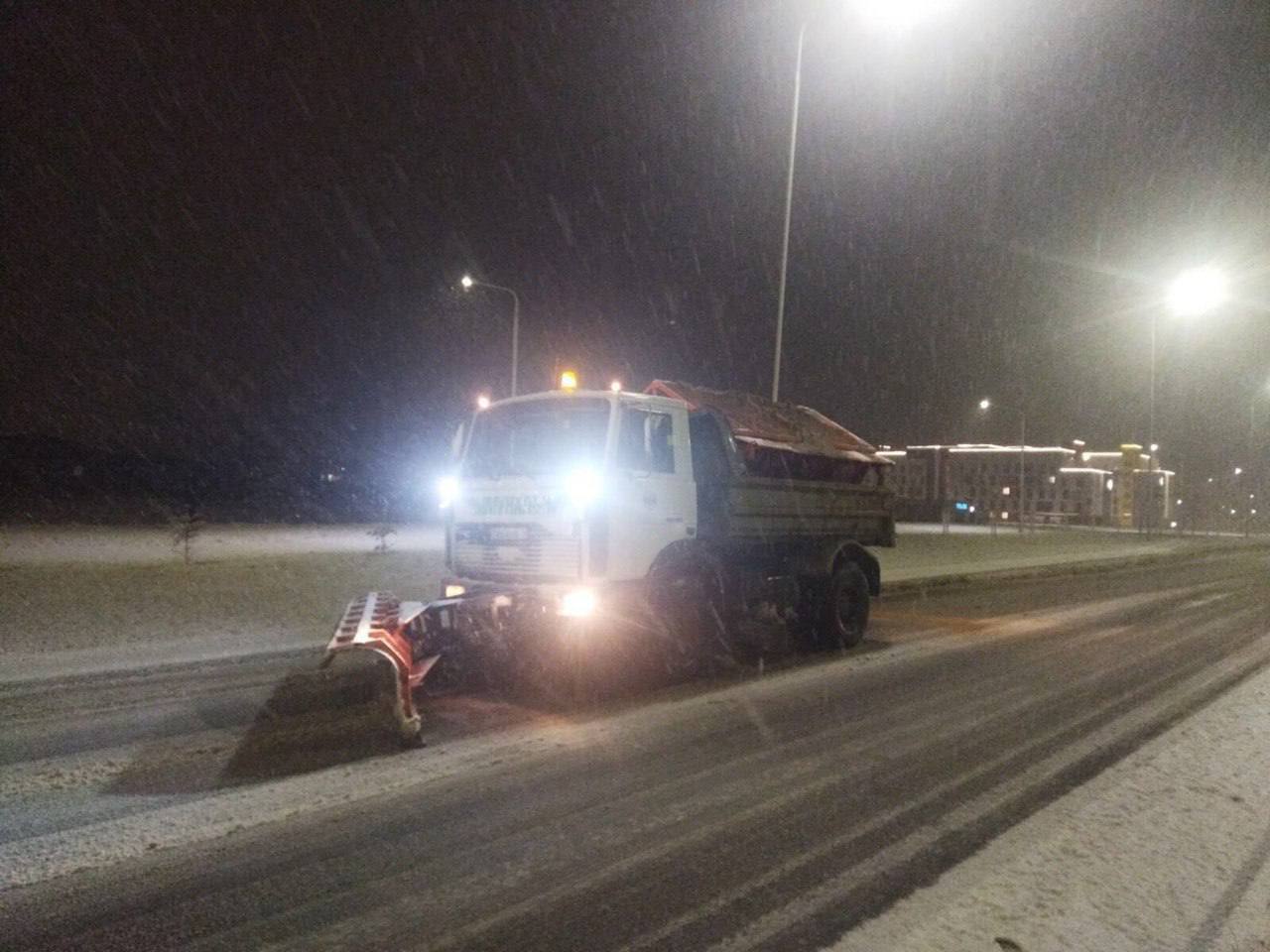 Коммунальные службы Бреста работают в Новый год