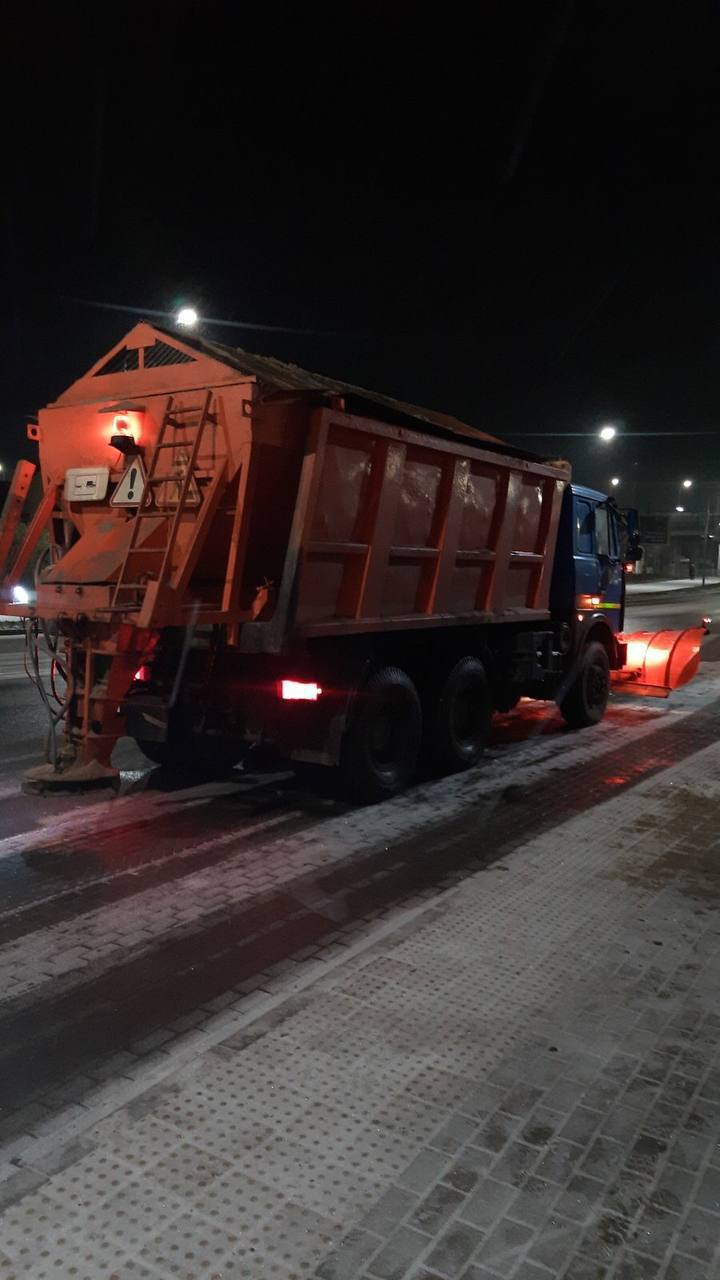 Коммунальные службы Бреста работают в Новый год