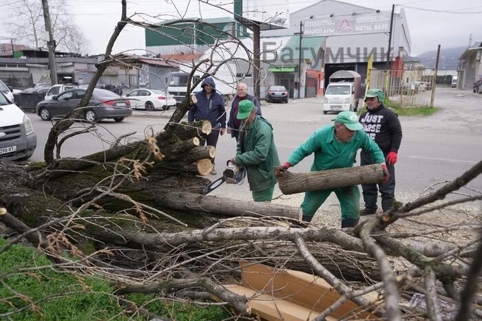 «Крыша трещала и гремела». Белоруски рассказали, как пережили сильнейший ураган в Батуми