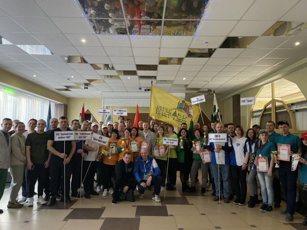 Кто самый спортивный строитель Брестчины?