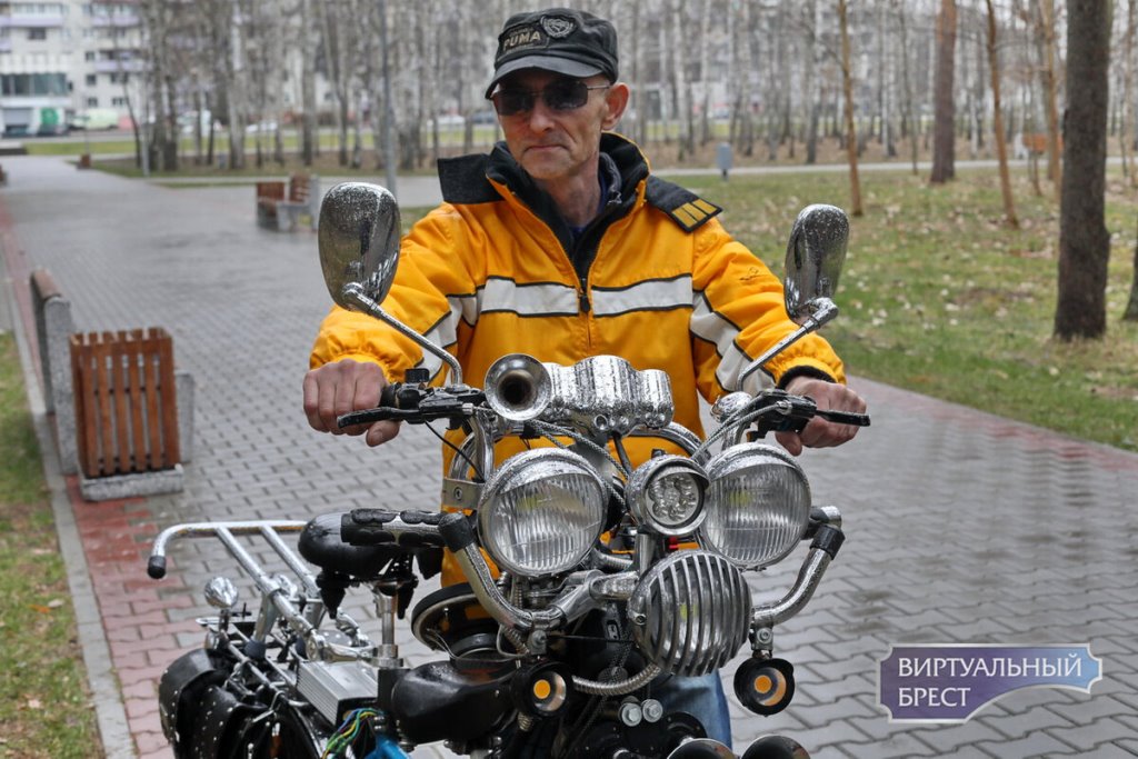 Брестчанин собрал необычный электровелосипед. Немцы оценили его в 4 тыс. евро