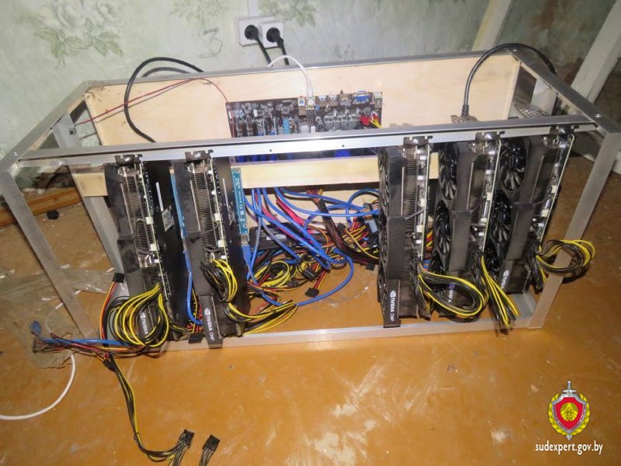 В Беларуси обокрали «ферму» для майнинга криптовалюты