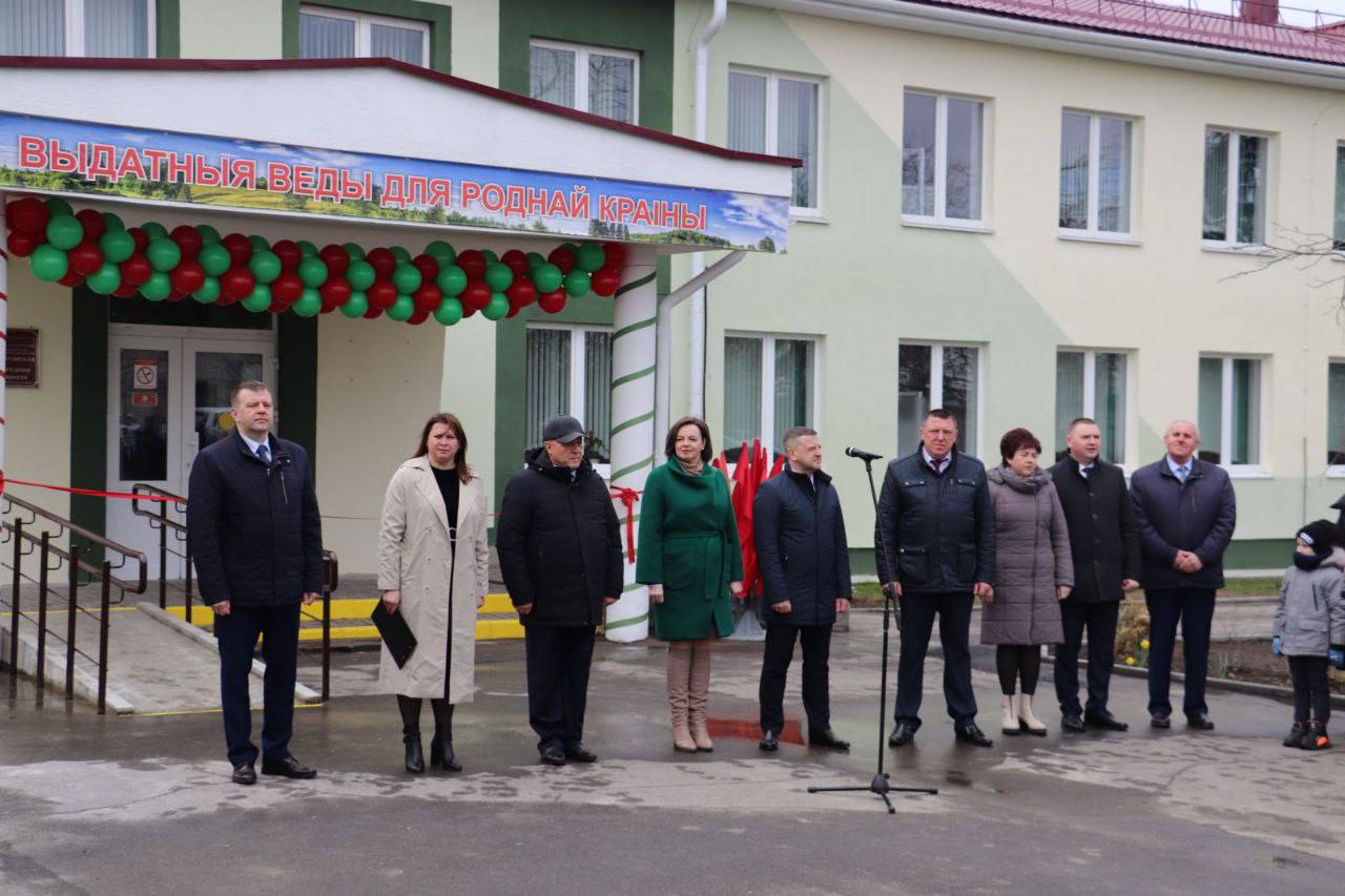 После реконструкции открыли школу в приграничном районе Брестской области