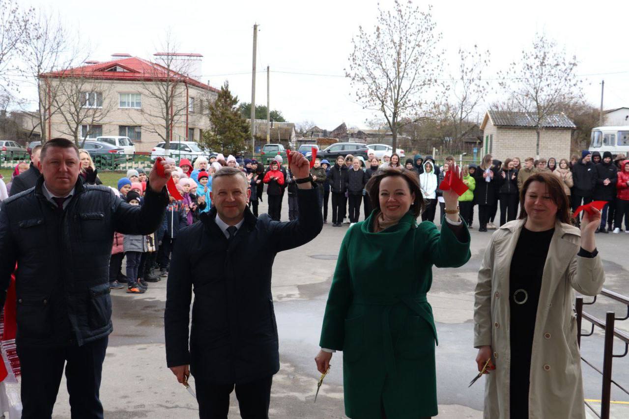 После реконструкции открыли школу в приграничном районе Брестской области