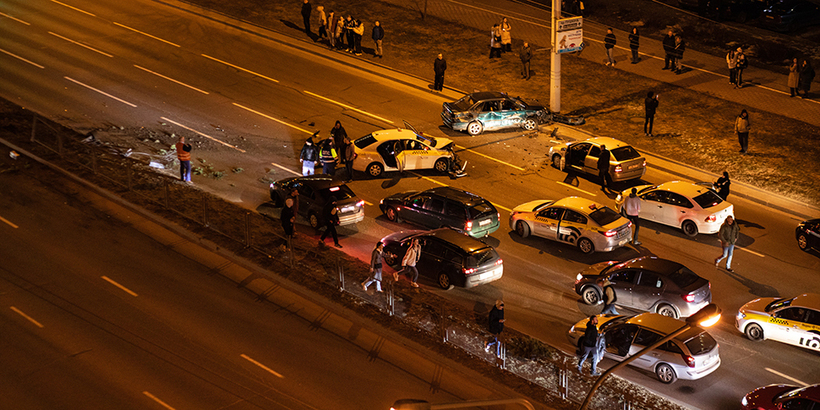 Обнародовано видео смертельной аварии в Минске с участием Subaru и девушки. Видео не для впечатлительных
