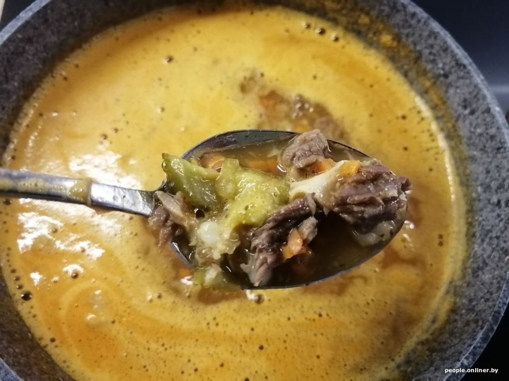 В Гродно стали делать «суп в виде колбасы». Выглядит необычно, а как на вкус?