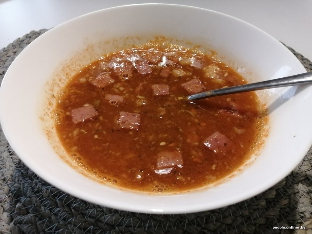 В Гродно стали делать «суп в виде колбасы». Выглядит необычно, а как на вкус?