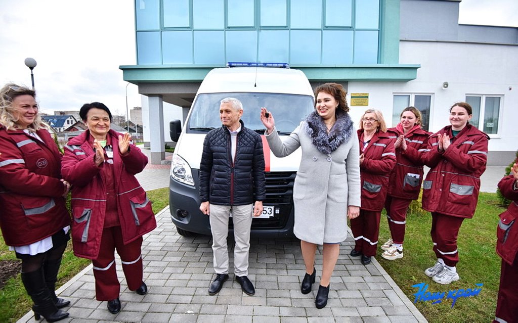 Парк автомобилей скорой помощи пополнился в Барановичах