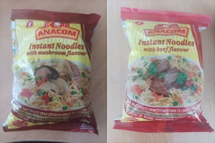 В Беларуси запретили шесть видов лапши быстрого приготовления