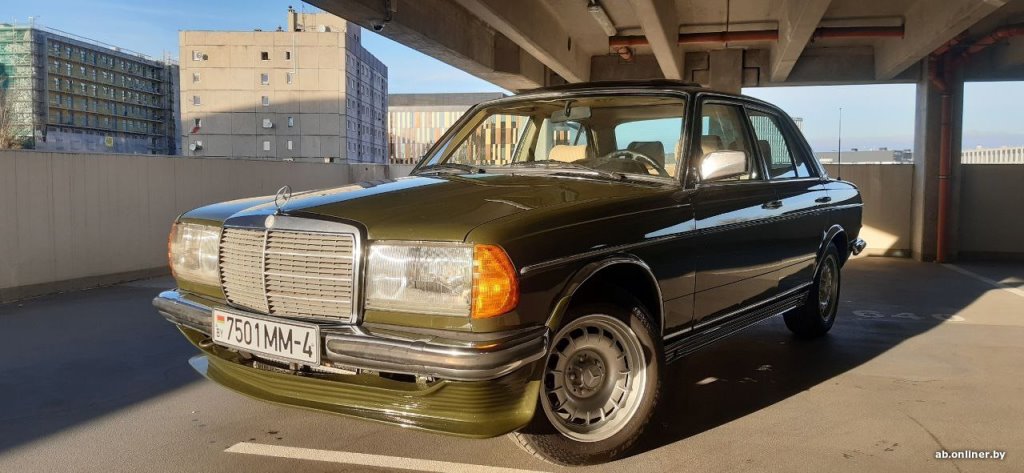 Белорус продает 41-летний Mercedes W123 за $11 000 в эквиваленте. За что такие деньги?