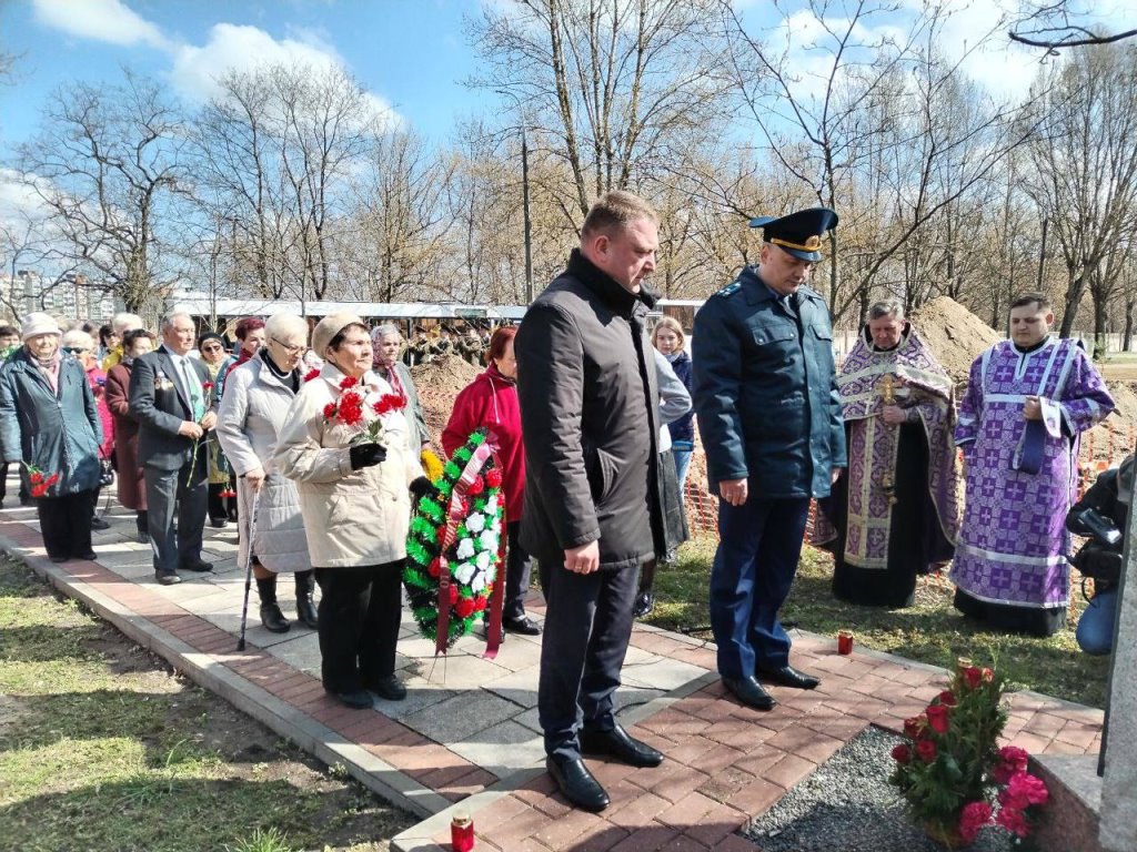 На Гарнизонном кладбище Бреста почтили память узников и жертв концлагерей и гетто