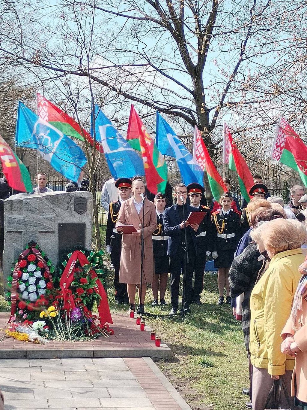 На Гарнизонном кладбище Бреста почтили память узников и жертв концлагерей и гетто
