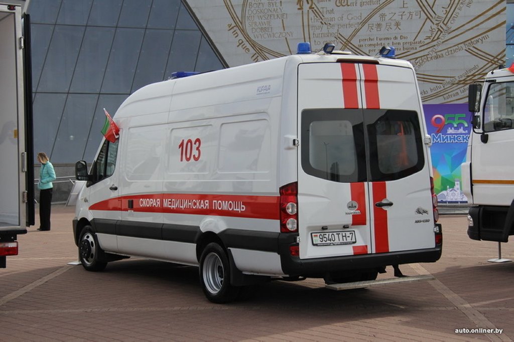 Из микроавтобусов МАЗ (JAC) сделали скорую. 300 штук поставят в больницы Беларуси
