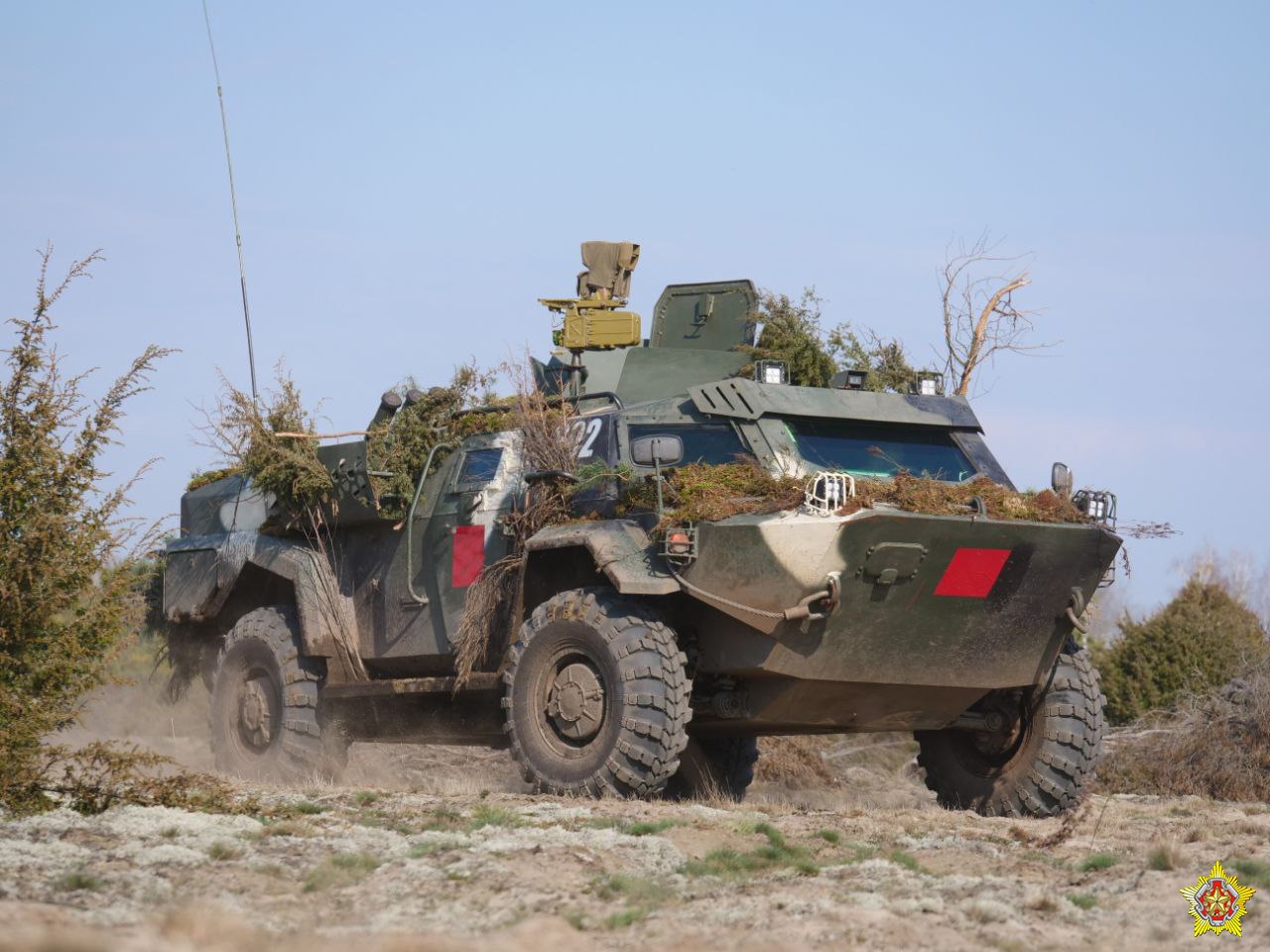 Брестские десантники проводят батальонное тактическое учение