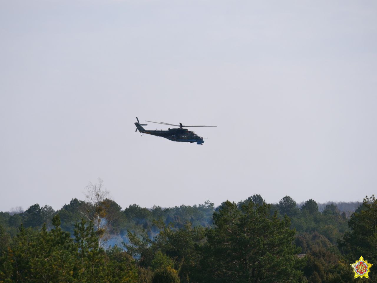 Брестские десантники проводят батальонное тактическое учение