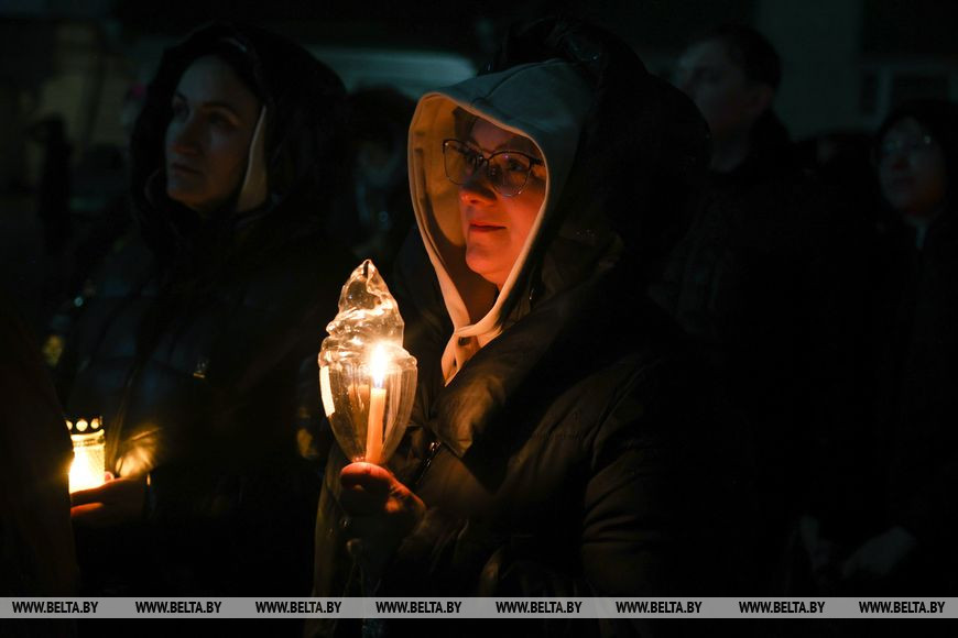Богослужение в Свято-Симеоновском кафедральном соборе Бреста