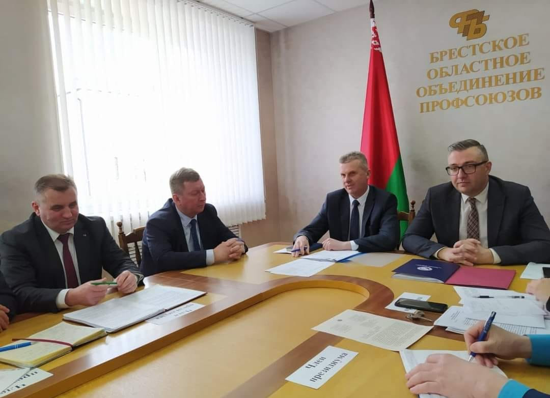 Александр Рогачук выдвинут на должность председателя Брестского областного объединения профсоюзов