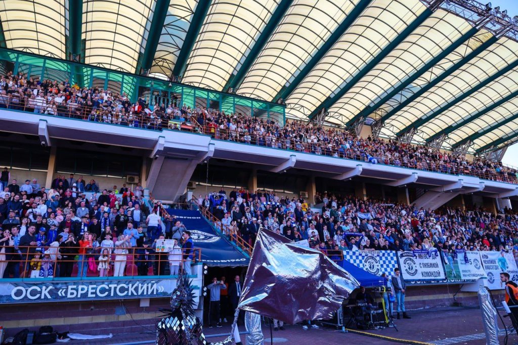 Посещаемость матча «Динамо-Брест» — БАТЭ на ОСК «Брестский» составила 7207 зрителей