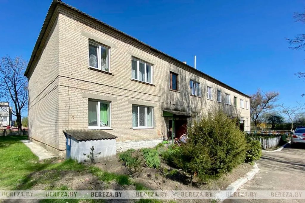 В Березовском районе горел подъезд жилого дома