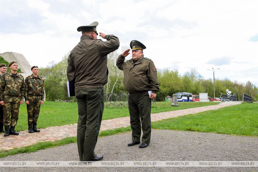 Церемония увольнения в запас военнослужащих срочной службы прошла в Бресте