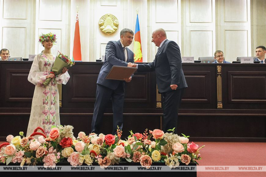 Обладателей почетного звания «Человек года» чествовали в Бресте