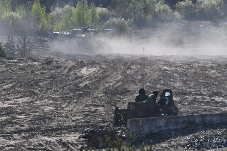 Белорусские военные отразили атаку условного противника в Брестской области