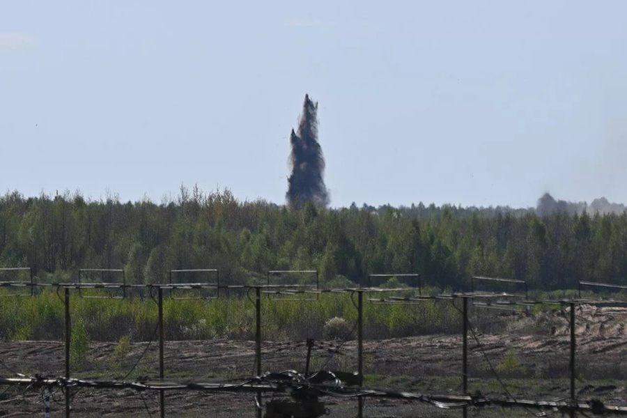 Белорусские военные отразили атаку условного противника в Брестской области