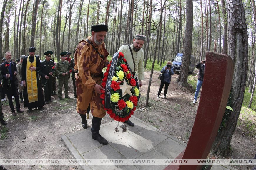 Военно-патриотическая акция «Победа - гордость поколений» прошла около деревни Мохро Ивановского района