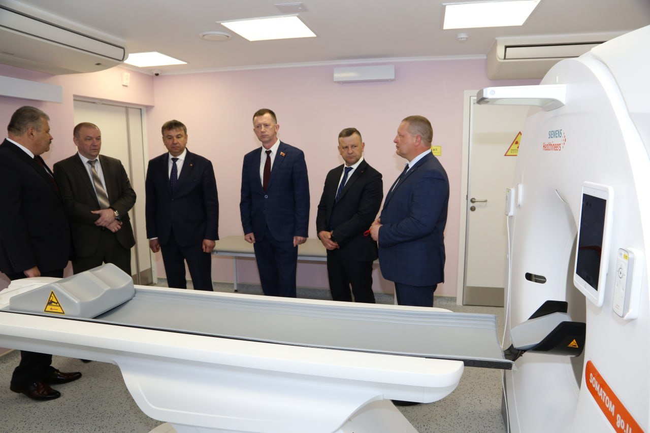 Кабинет компьютерной томографии начал работать в Ляховичской райбольнице