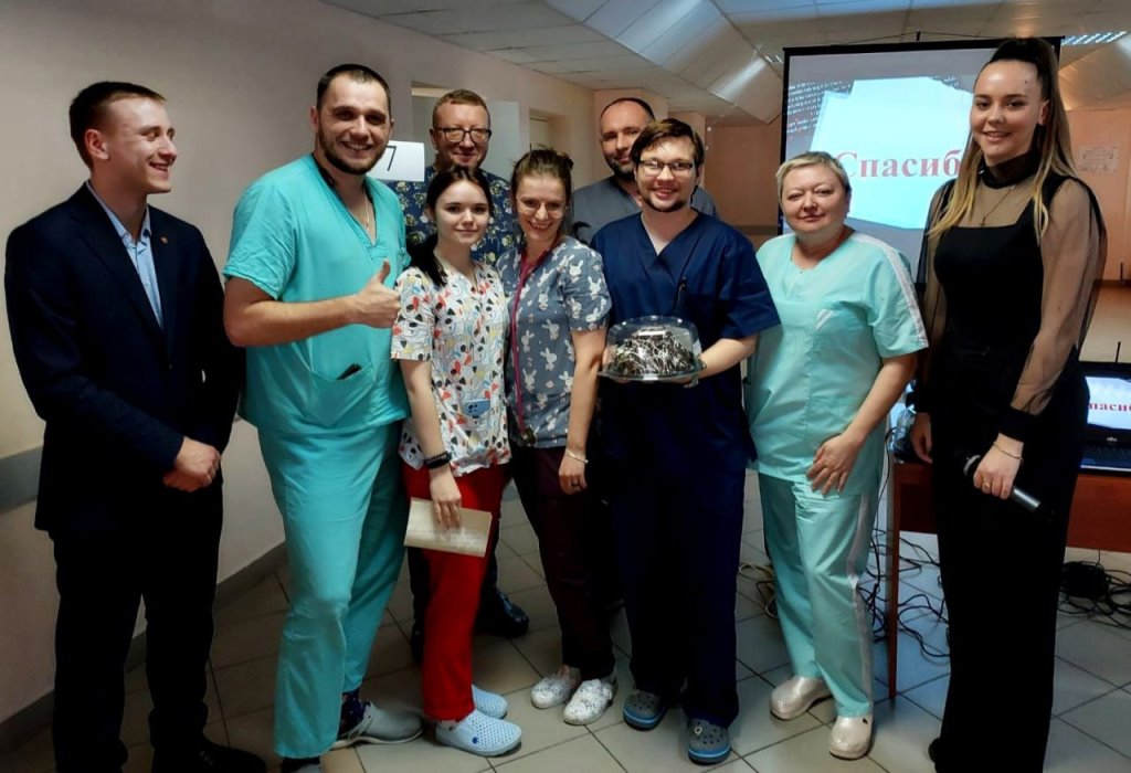 В детской областной больнице Бреста медики сразились в интеллектуально-познавательной игре «КВИЗ»