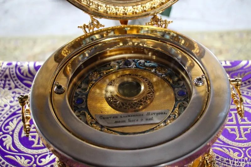 В Бресте пребывают мощи Матроны Московской