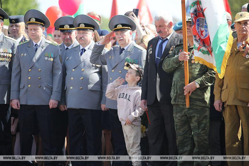 Более 50 тыс. человек стали участниками торжеств 9 Мая в Брестской крепости