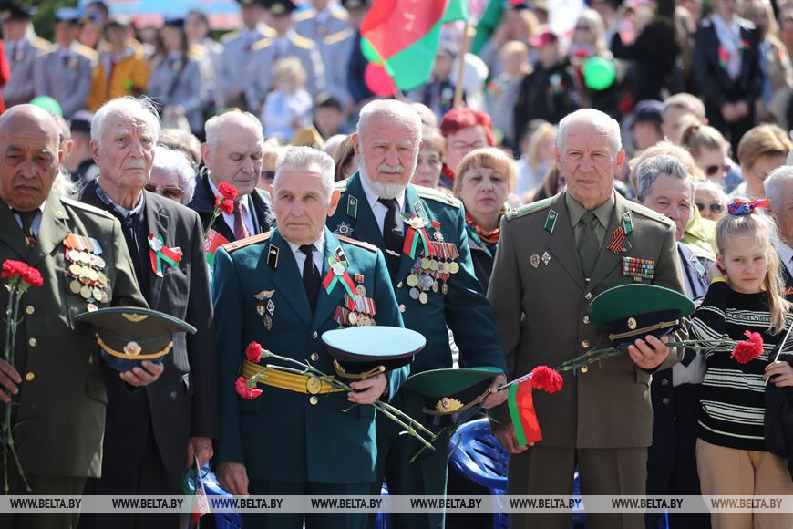 Более 50 тыс. человек стали участниками торжеств 9 Мая в Брестской крепости