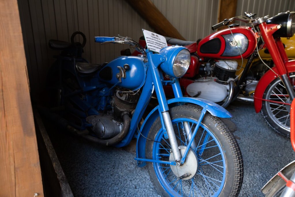 Легендарный тульский «Муравей» и венгерская «Паннония». Белорус собрал большую коллекцию советской мототехники