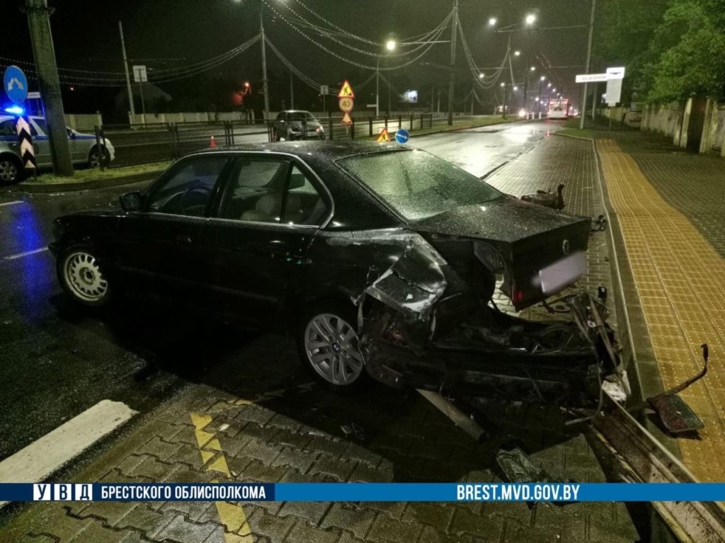 Подробности вчерашнего ДТП в Бресте на Московской