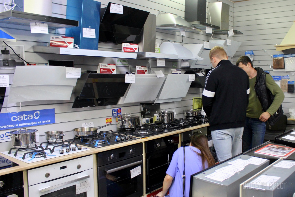 Качественные и доступные кухонные мойки, вытяжки, духовые шкафы, варочные поверхности, микроволновки и посудомойки в магазине «SVENTA» в Бресте