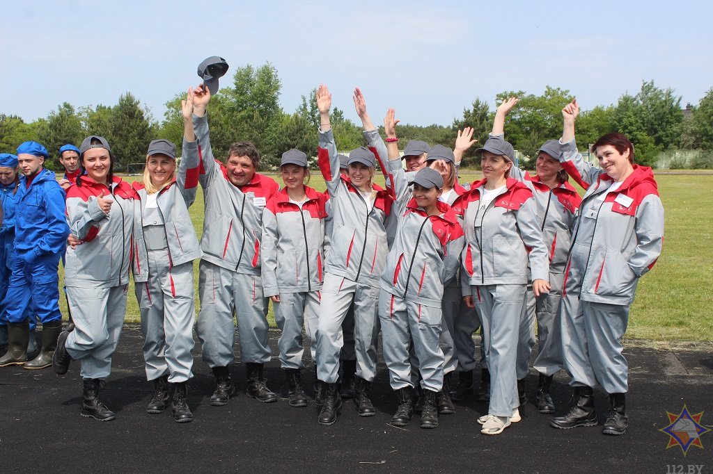 В Бресте прошли соревнования на лучшую санитарную дружину