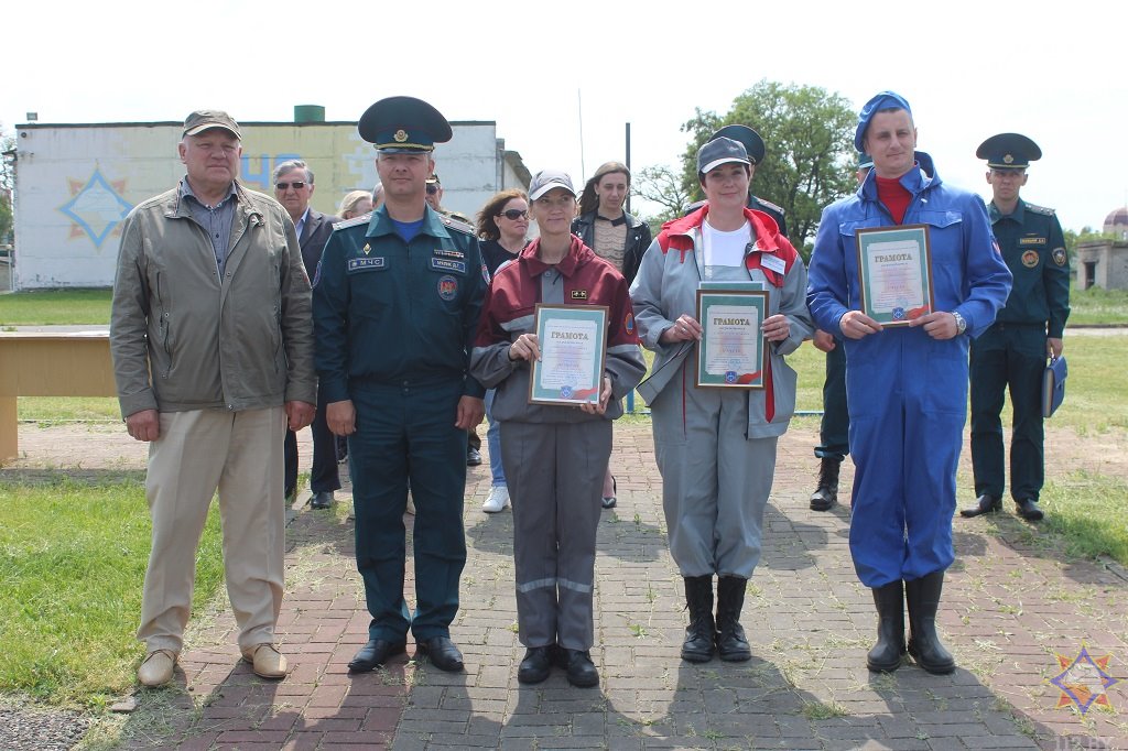 В Бресте прошли соревнования на лучшую санитарную дружину