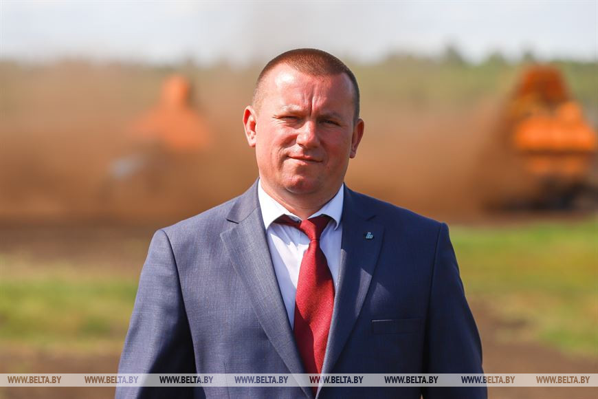 Новую производственную линию установили на торфобрикетном заводе в Жабинковском районе